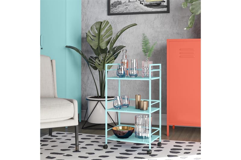 Cache Drinkvagn 43x29 cm Mint - Novogratz - Möbler - Bord & matgrupper - Serveringsvagn & barvagn - Drinkvagn