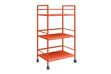 Cache Drinkvagn 43x29 cm Orange - Novogratz - Möbler - Bord & matgrupper - Serveringsvagn & barvagn - Drinkvagn
