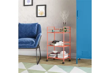 Cache Drinkvagn 43x29 cm Orange - Novogratz - Möbler - Bord & matgrupper - Serveringsvagn & barvagn - Drinkvagn