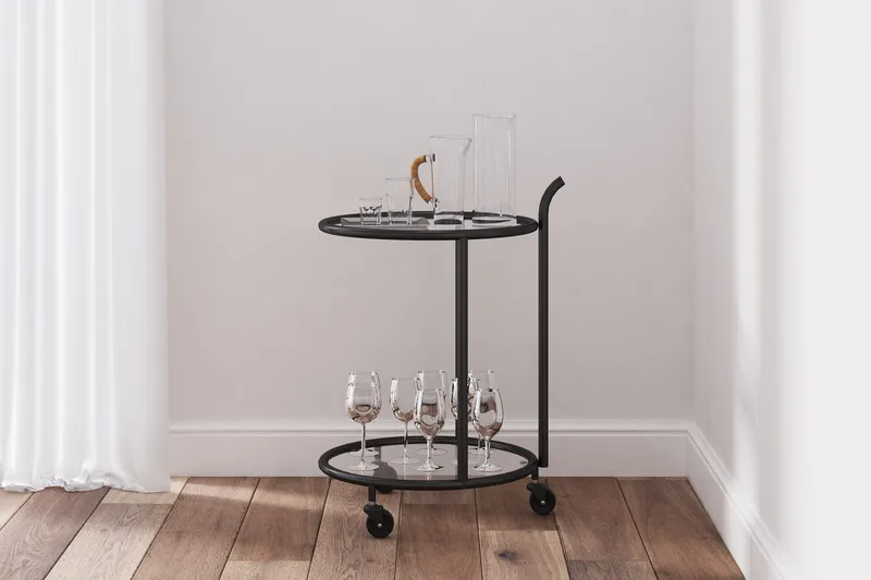 Eahbus Drinkvagn - Svart - Möbler - Bord & matgrupper - Serveringsvagn & barvagn - Drinkvagn