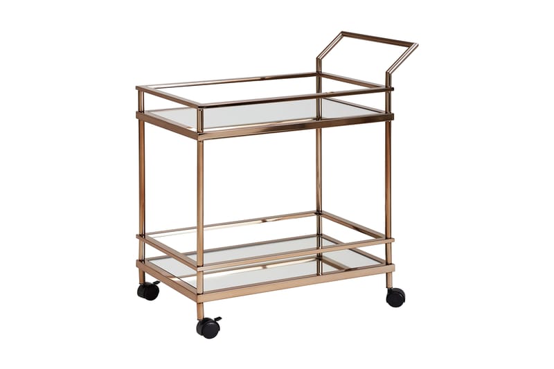 Yopps Drinkvagn 65x45 cm - Guld - Möbler - Bord & matgrupper - Serveringsvagn & barvagn - Drinkvagn