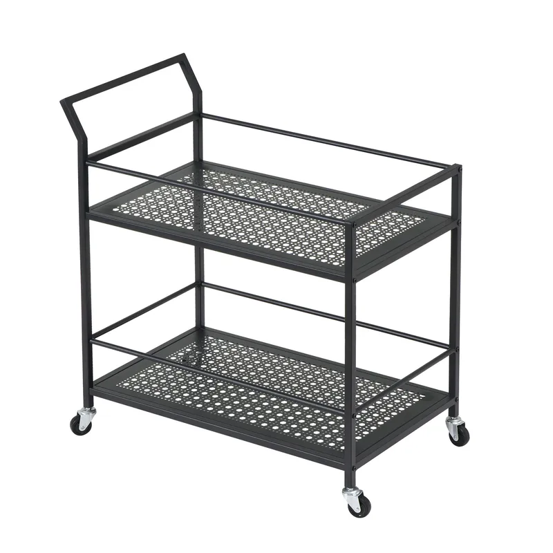 Fenino Serveringsvagn 79 cm, Mattsvart