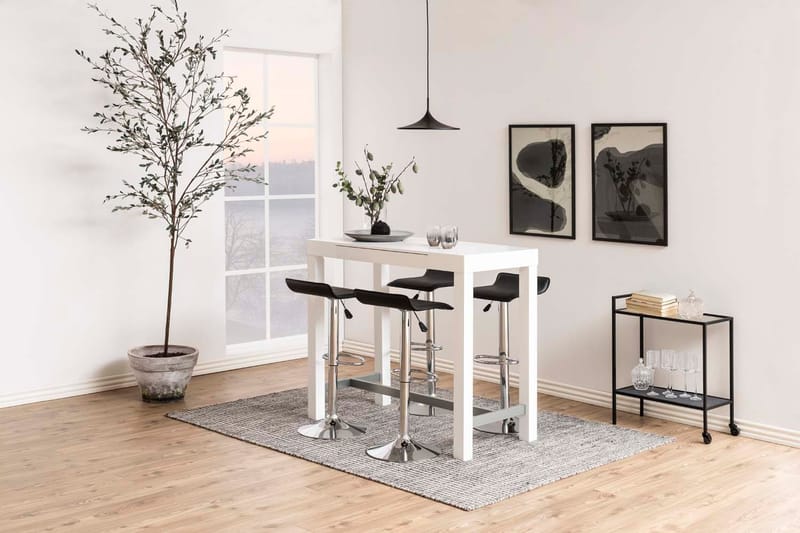 Serveringsvagn Seaford 60x30x75 cm - Svart - Möbler - Bord & matgrupper - Serveringsvagn & barvagn - Drinkvagn