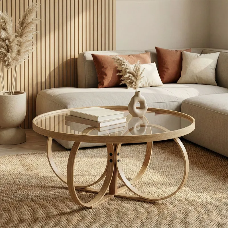 Setira Soffbord 100 cm - Ek - Möbler - Bord & matgrupper - Soffbord