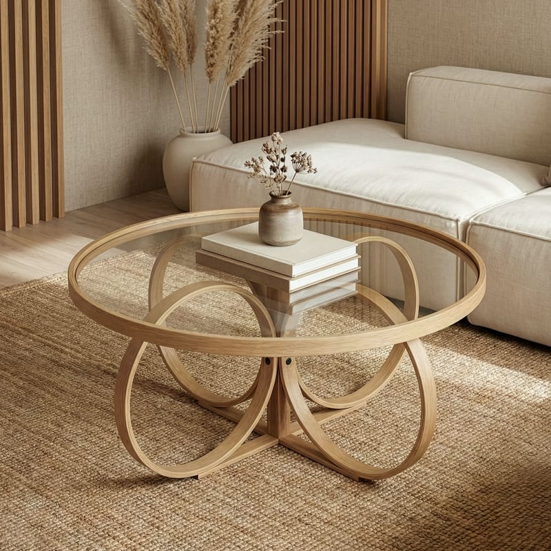 Setira Soffbord 100 cm - Ek - Möbler - Bord & matgrupper - Soffbord