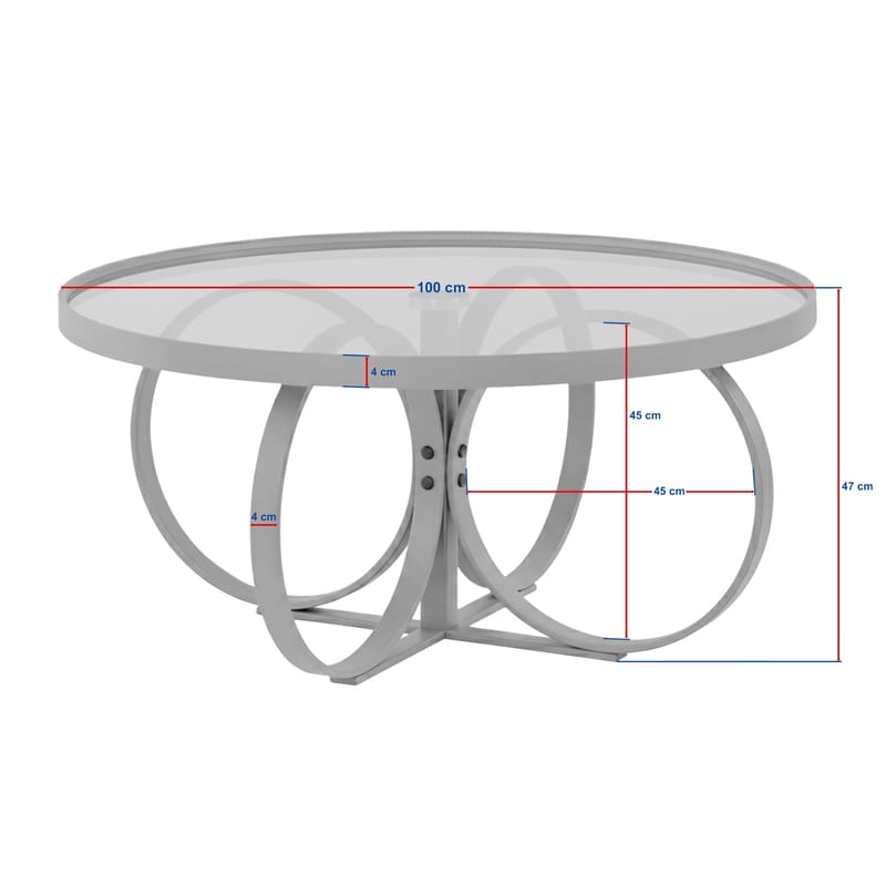 Setira Soffbord 100 cm - Valnöt - Möbler - Bord & matgrupper - Soffbord