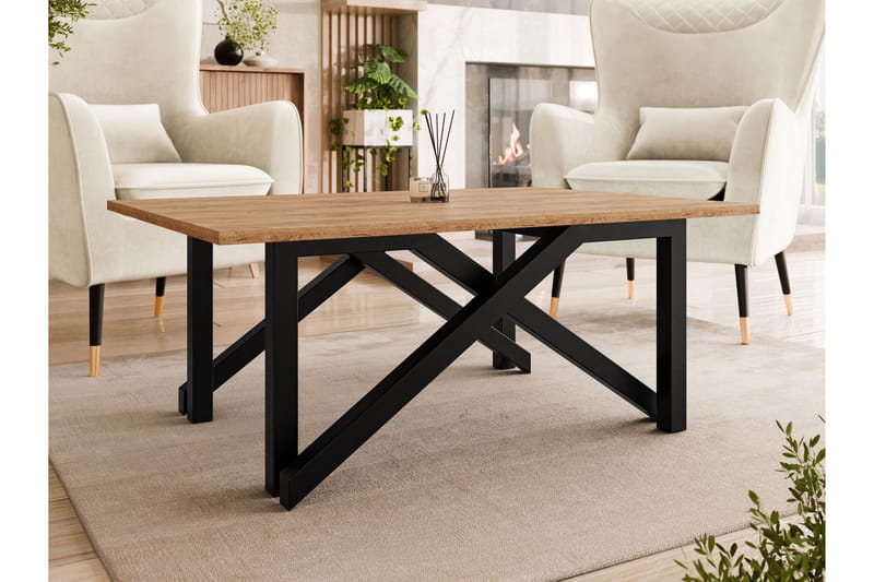 Seyloren Soffbord 100 cm - Brun/Svart - Möbler - Bord & matgrupper - Soffbord