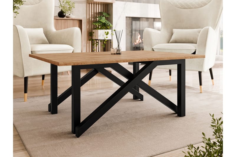 Seyloren Soffbord 100 cm - Brun/Svart - Möbler - Bord & matgrupper - Soffbord