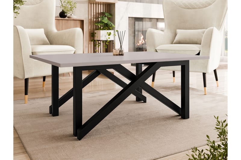 Seyloren Soffbord 100 cm - Svart/Beige - Möbler - Bord & matgrupper - Soffbord