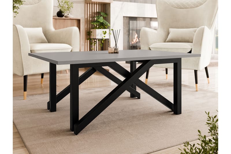 Seyloren Soffbord 100 cm - Svart/Grå - Möbler - Bord & matgrupper - Soffbord