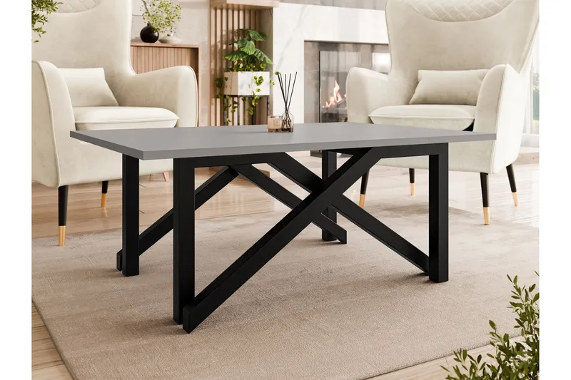 Seyloren Soffbord 100 cm - Svart/Grå - Möbler - Bord & matgrupper - Soffbord