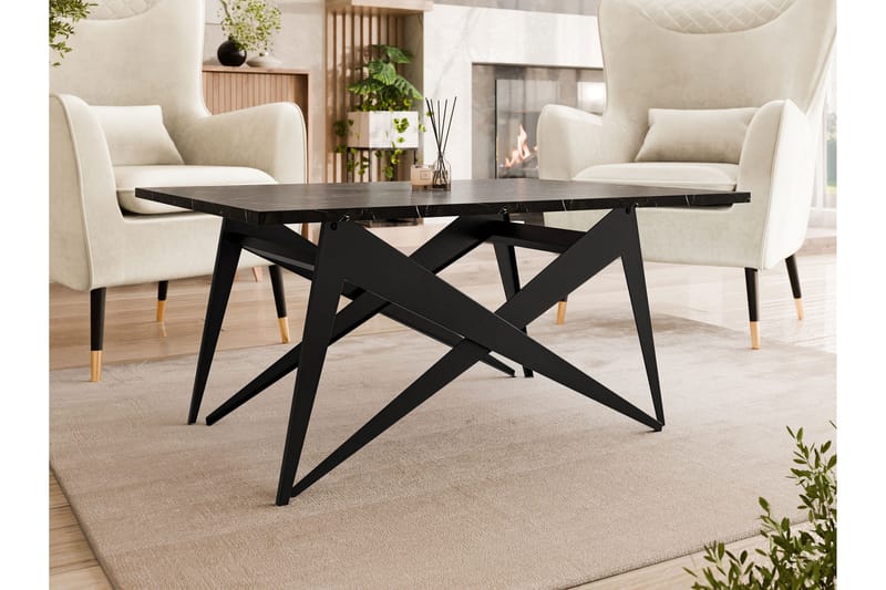 Seyloren Soffbord 90 cm - Svart - Möbler - Bord & matgrupper - Soffbord