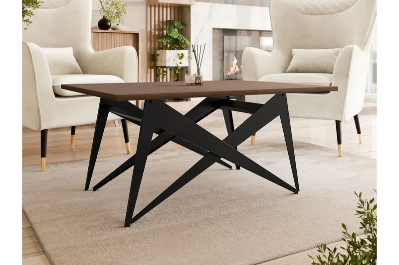 Seyloren Soffbord 90 cm - Svart/Brun - Möbler - Bord & matgrupper - Soffbord