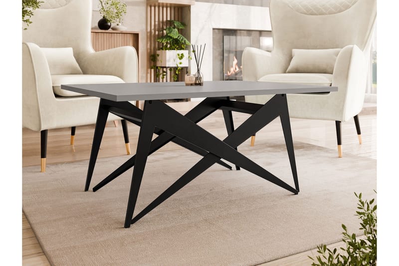 Seyloren Soffbord 90 cm - Svart/Grå - Möbler - Bord & matgrupper - Soffbord