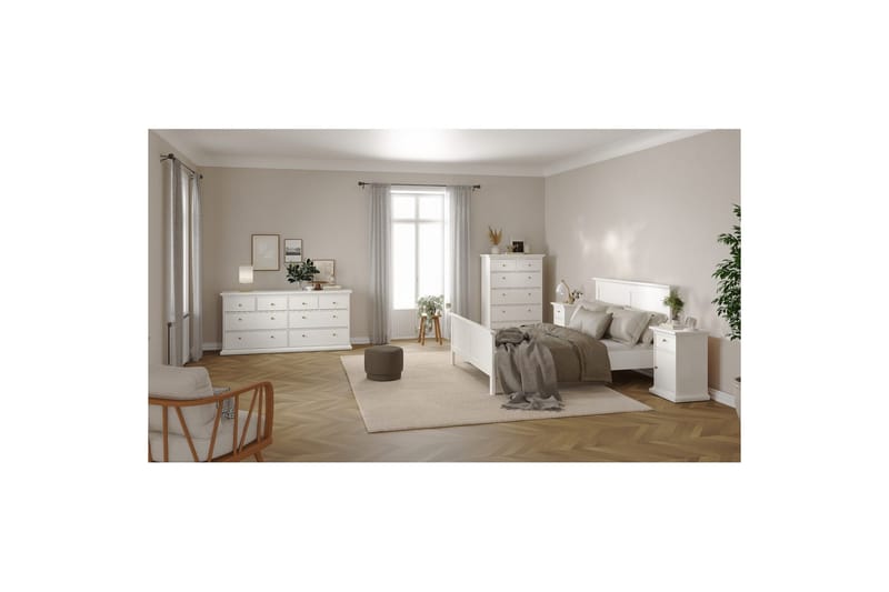 Shoiba Sminkbord 183 cm - Vit - Möbler - Bord & matgrupper - Sminkbord & toalettbord