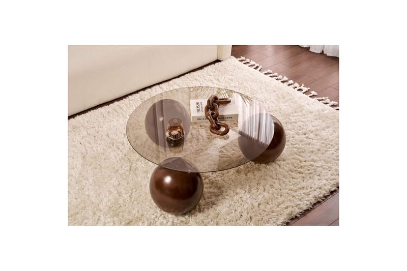 Sibas Soffbord 85 cm - Brun - Möbler - Bord & matgrupper - Soffbord