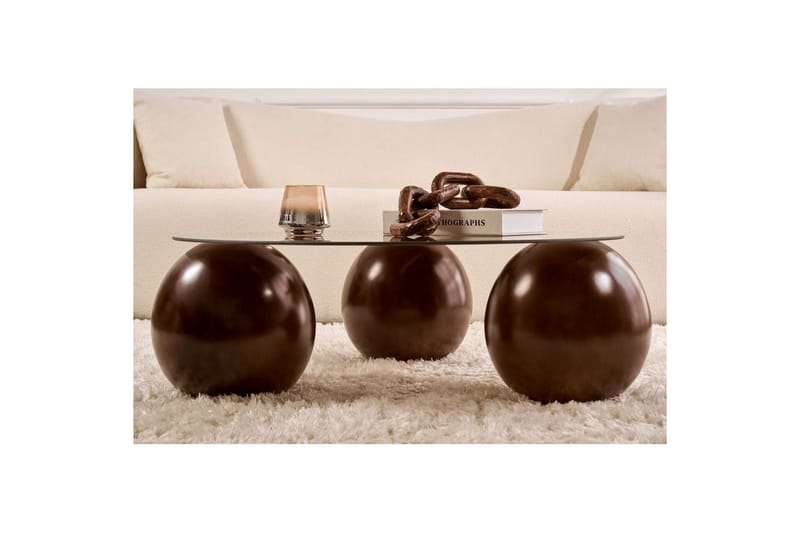 Sibas Soffbord 85 cm - Brun - Möbler - Bord & matgrupper - Soffbord