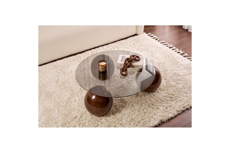 Sibas Soffbord 85 cm - Brun - Möbler - Bord & matgrupper - Soffbord