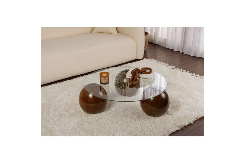 Sibas Soffbord 85 cm - Brun - Möbler - Bord & matgrupper - Soffbord