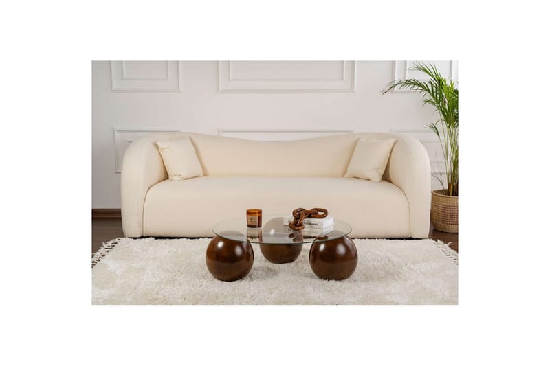 Sibas Soffbord 85 cm - Brun - Möbler - Bord & matgrupper - Soffbord