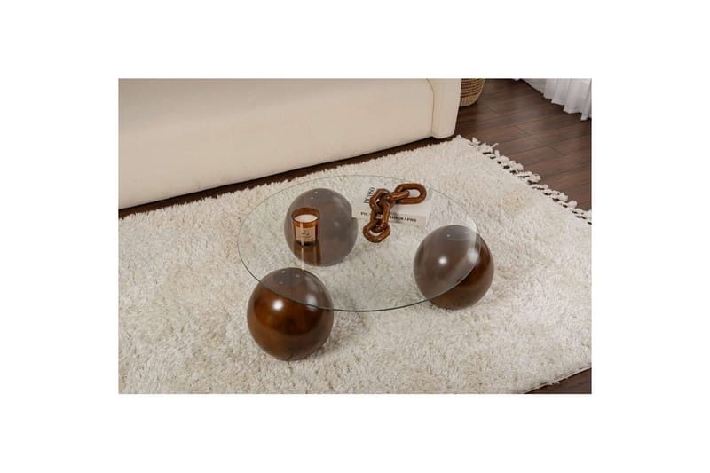 Sibas Soffbord 85 cm - Brun - Möbler - Bord & matgrupper - Soffbord