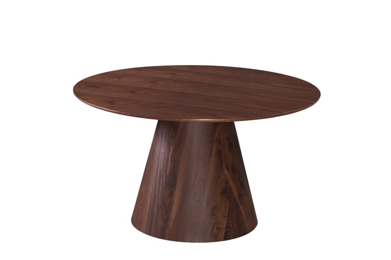 Siena Matbord Runt 130cm, Valnöt