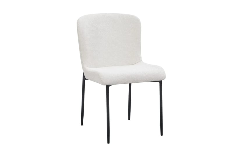 Siena Matgrupp runt 110 cm Rökt Ek med 4 Elsie Matstolar - Rökt ek/Vit - Möbler - Bord & matgrupper - Matgrupper