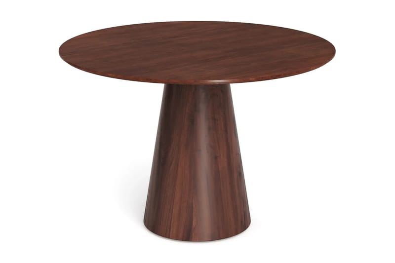 Siena Matgrupp runt 110 cm Valnöt med 4 Filip Matstolar - Valnöt - Möbler - Bord & matgrupper - Matgrupper