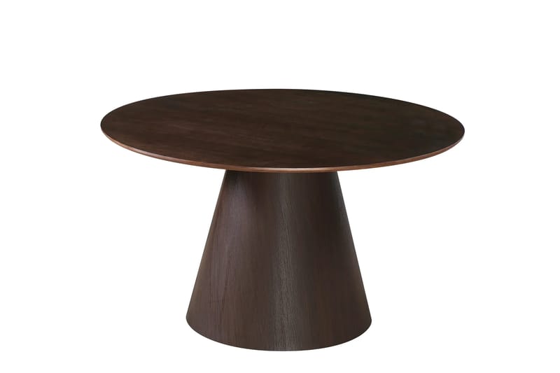 Siena Matgrupp runt 130 cm Rökt Ek med 6 Elsie Matstolar - Rökt ek/Beige - Möbler - Bord & matgrupper - Matgrupper