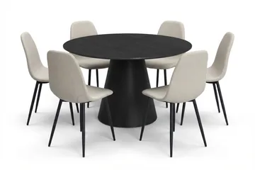 130 cm - Svartlaserad ek