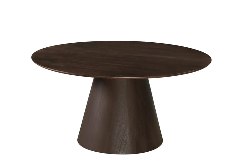 Siena Matgrupp runt 150 cm Rökt Ek med 6 Elsie Matstolar - Rökt ek/Beige - Möbler - Bord & matgrupper - Matgrupper