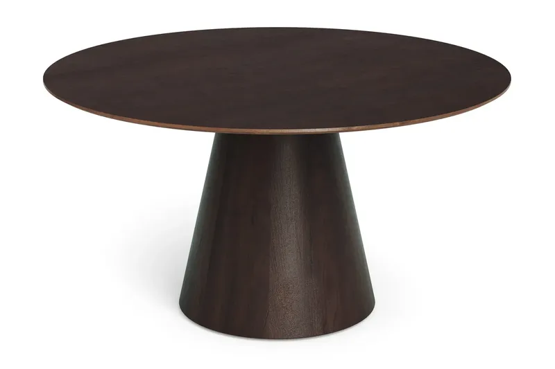 Siena Matgrupp runt 150 cm Rökt Ek med 6 Nibe Matstolar - Rökt ek - Möbler - Bord & matgrupper - Matgrupper