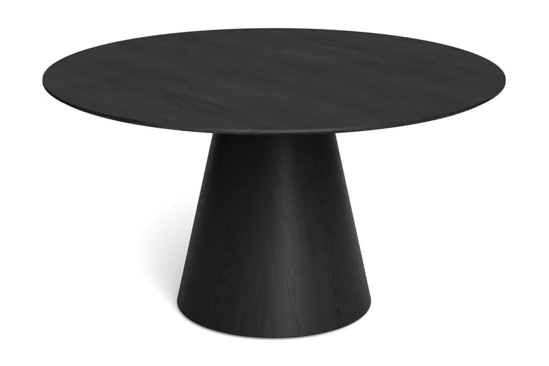 Siena Matgrupp runt 150 cm Svart med 6 Gemmiano Matstolar - Svart - Möbler - Bord & matgrupper - Matgrupper