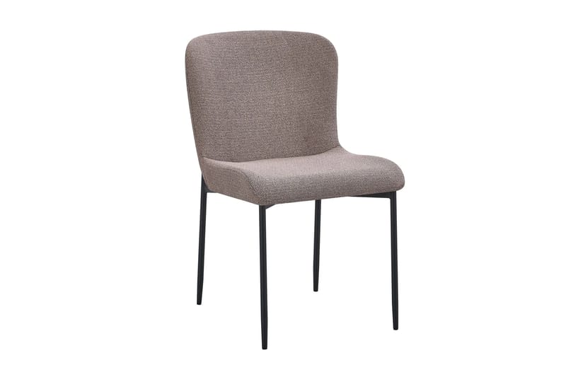 Siena Matgrupp runt 150 cm Valnöt med 6 Elsie Matstolar - Valnöt/Grå - Möbler - Bord & matgrupper - Matgrupper