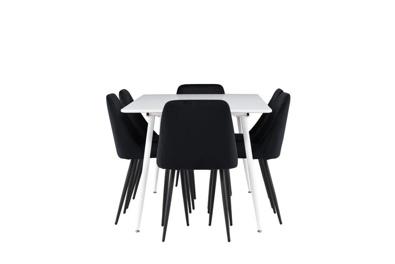 Silar Matbord 180x90 cm med 6 Night Matstol - Möbler - Bord & matgrupper - Matgrupper