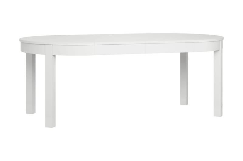 Simple Hopfällbart Matbord Vit - Vit - Matbord & köksbord - Klaffbord & Hopfällbart bord