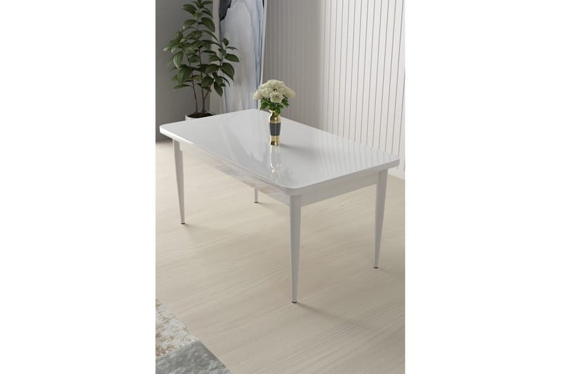 Sivaji Matbord 110 cm Rektangulär - Vit - Möbler - Bord & matgrupper - Matbord & köksbord