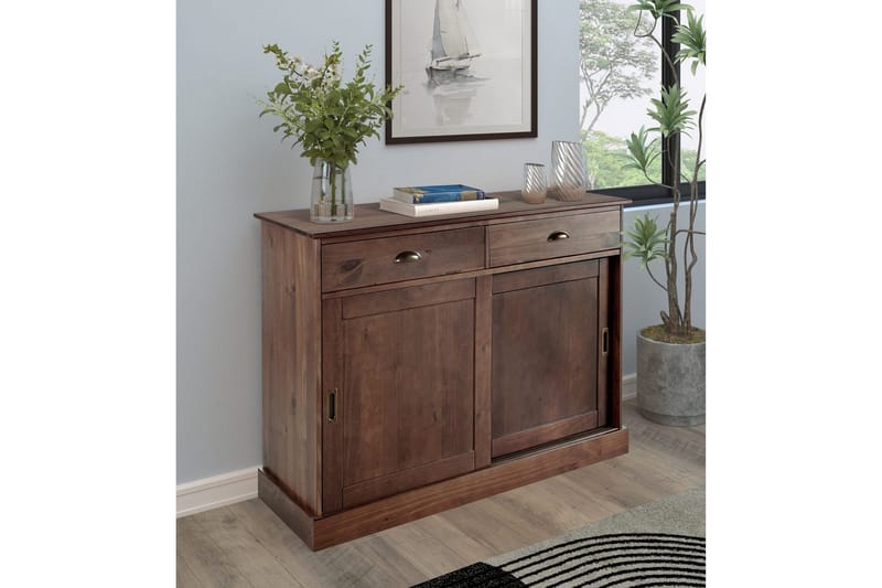 Skänk Harry 115x40x85 cm, Brun - 115x40x85 cm, Brun - Möbler - Bord & matgrupper - Avlastningsbord