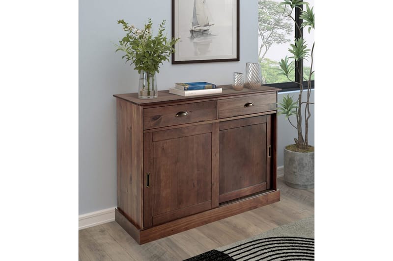 Skänk Harry 115x40x85 cm, Brun - 115x40x85 cm, Brun - Förvaring - Förvaringsmöbler - Sideboard & skänk