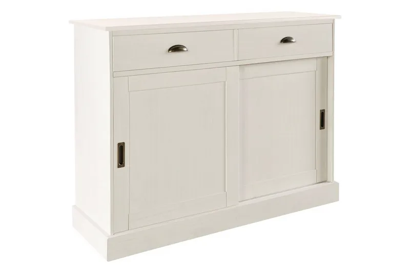 Skänk Harry 115x40x85 cm, Vit - 115x40x85 cm, Vit - Förvaring - Förvaringsmöbler - Sideboard & skänk