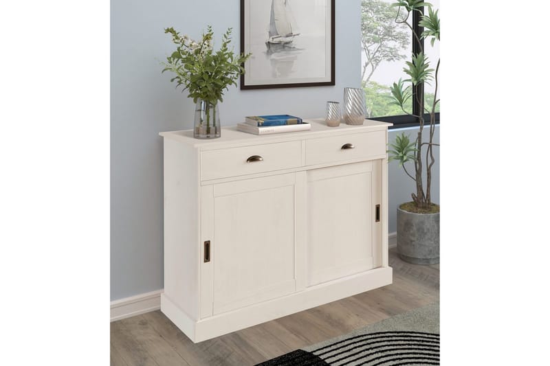 Skänk Harry 115x40x85 cm, Vit - 115x40x85 cm, Vit - Möbler - Bord & matgrupper - Avlastningsbord