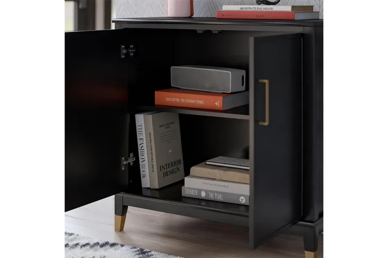 Skänk Westerleigh Svart - Svart - Förvaring - Förvaringsmöbler - Sideboard & skänk