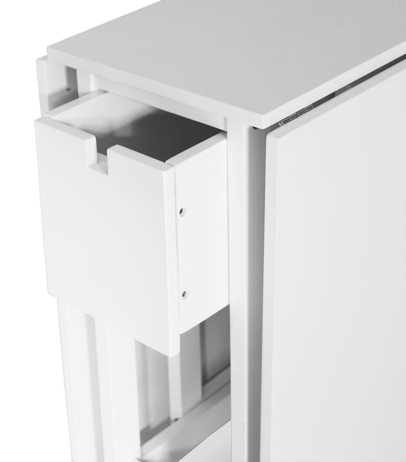 Slagbord med låda - Sandhamn - vit - Möbler - Bord & matgrupper - Klaffbord & Hopfällbart bord