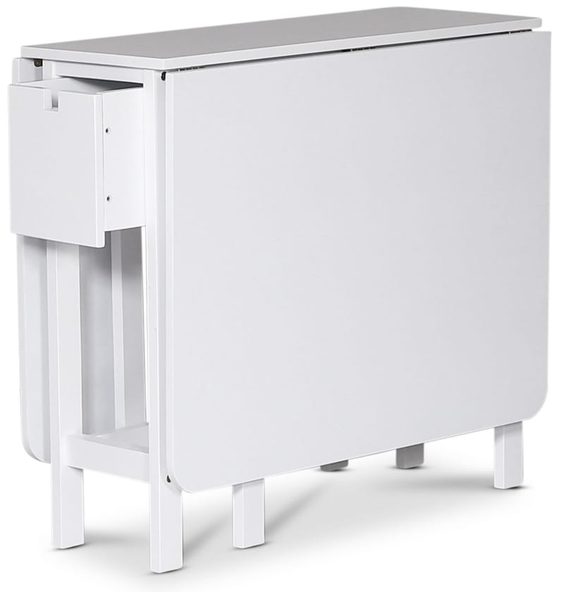 Slagbord med låda - Sandhamn - vit - Möbler - Bord & matgrupper - Klaffbord & Hopfällbart bord