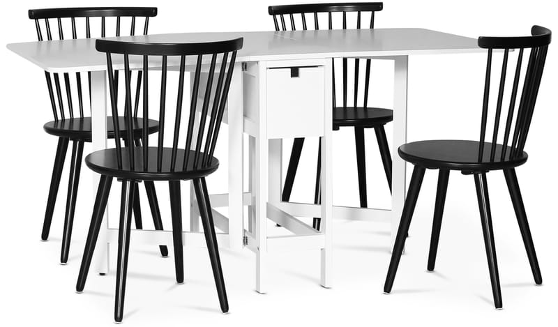 Slagbord med låda - Sandhamn - vit - Möbler - Bord & matgrupper - Klaffbord & Hopfällbart bord