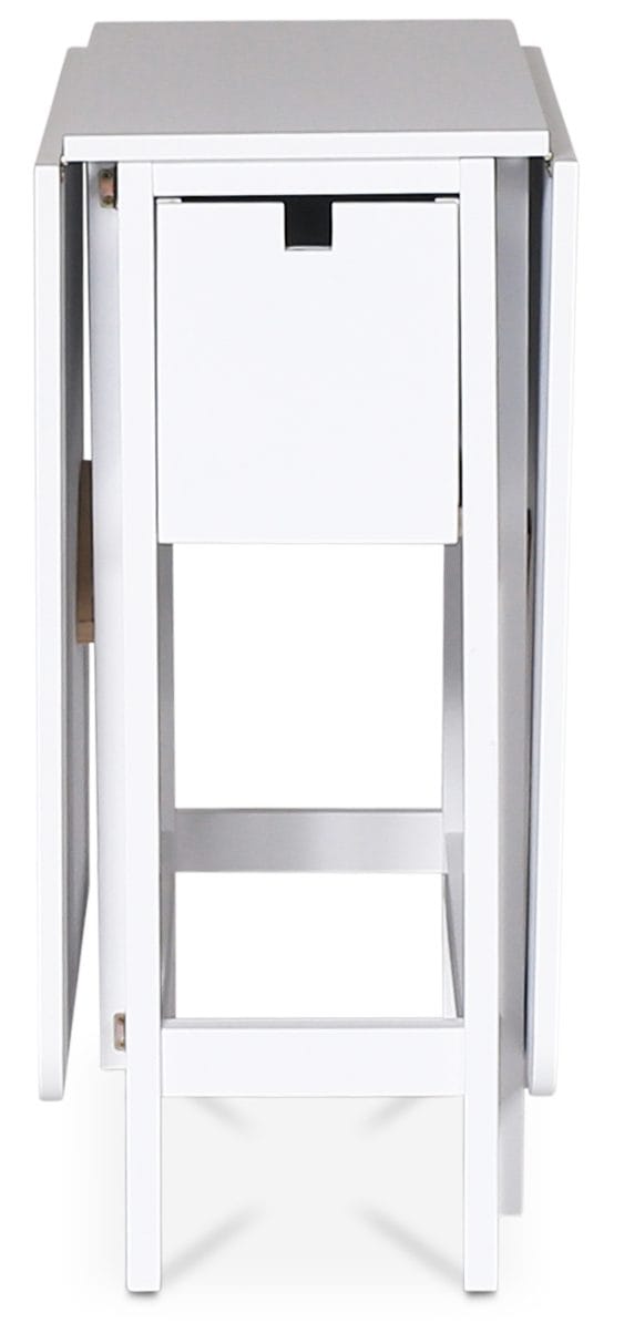 Slagbord med låda - Sandhamn - vit - Möbler - Bord & matgrupper - Klaffbord & Hopfällbart bord