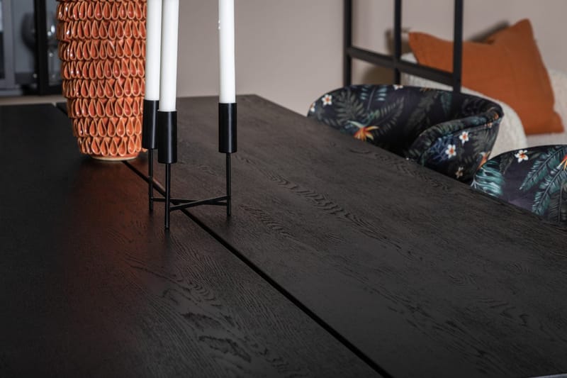 Sleek Matbord 195 cm Förlängningsbart med 4 Arrow Fåtölj - Möbler - Bord & matgrupper - Matgrupper