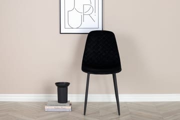 Sleek Matbord 195 cm Förlängningsbart med 6 Polar Matstol - Möbler - Bord & matgrupper - Matgrupper