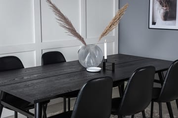Sleek Matbord 195 cm Förlängningsbart med 6 Polar Köksstol - Möbler - Bord & matgrupper - Matgrupper