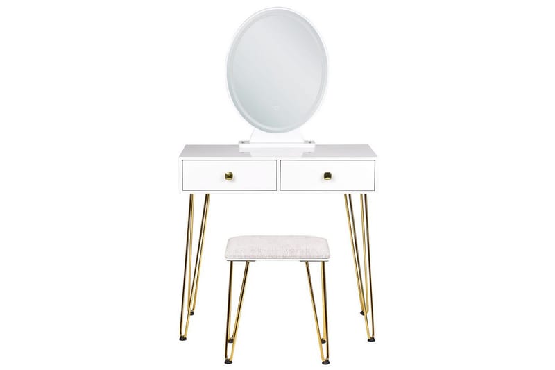 Sminkbord Caen - Möbler - Bord & matgrupper - Sminkbord & toalettbord - Sminkbord med spegel